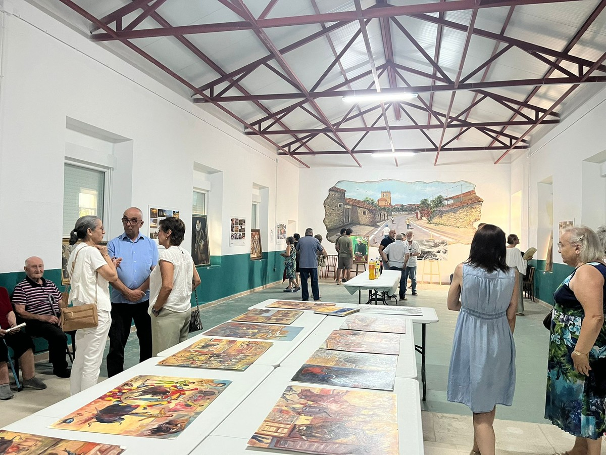 Exposición de fotografía y pintura en Guadramiro