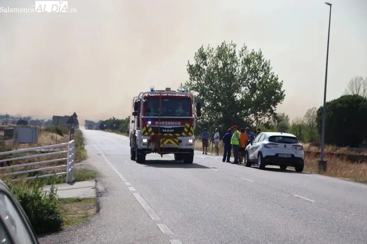 Algunas de las imágenes que el pasado 15 de agosto vivieron los vecinos del municipio de Villaseco de los Reyes