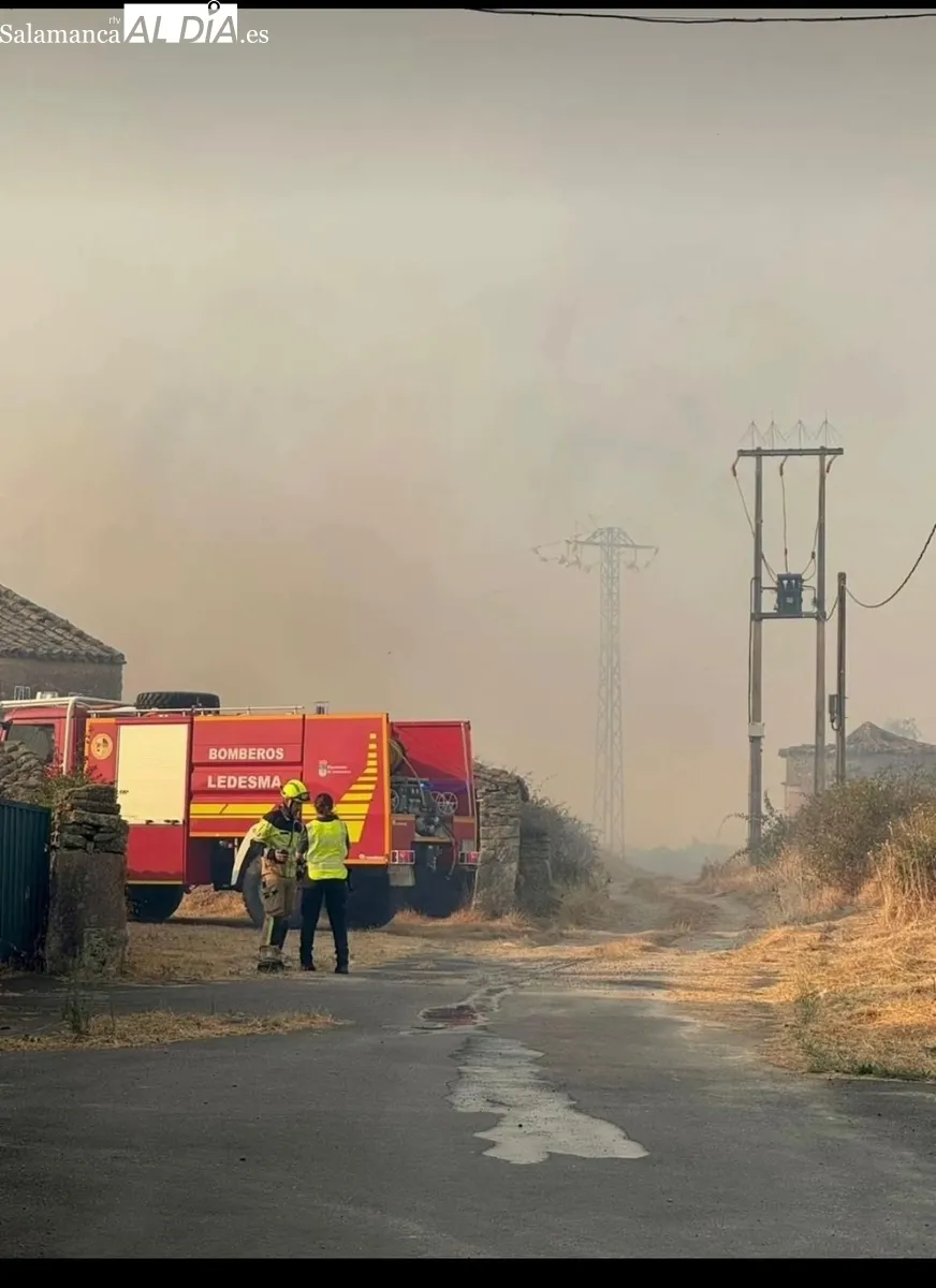 Algunas de las imágenes que el pasado 15 de agosto vivieron los vecinos del municipio de Villaseco de los Reyes