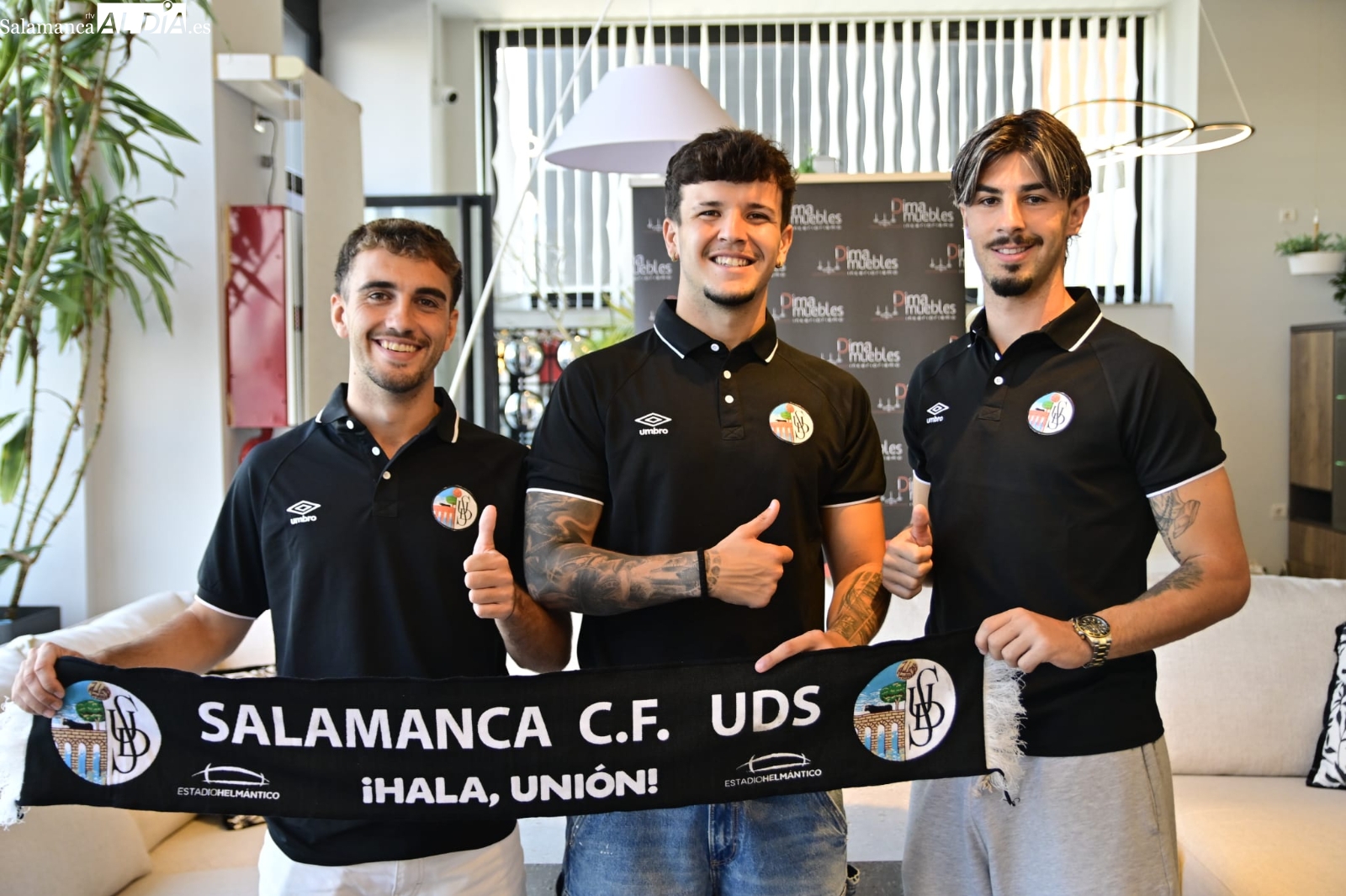 El Salamanca UDS presenta a Marotías, Abraham y Parra