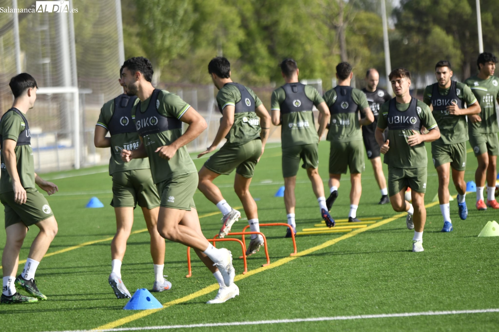 Unionistas de Salamanca: Riera impone intensidad y presión