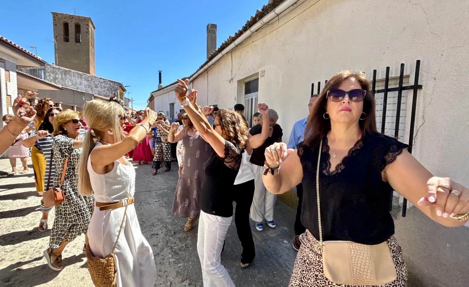 Procesión de San Agustín en Villaflores
