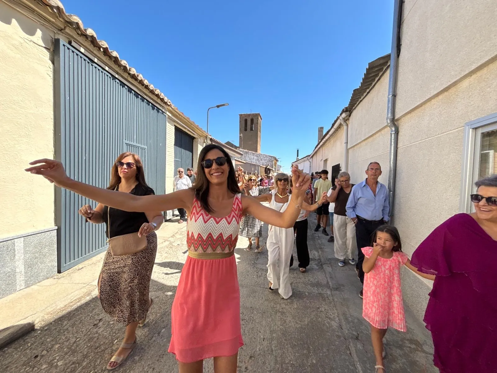 Procesión de San Agustín en Villaflores