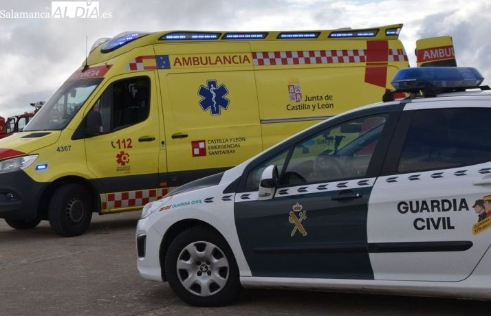 Accidente en la A-62 en Salamanca: un herido de 60 años