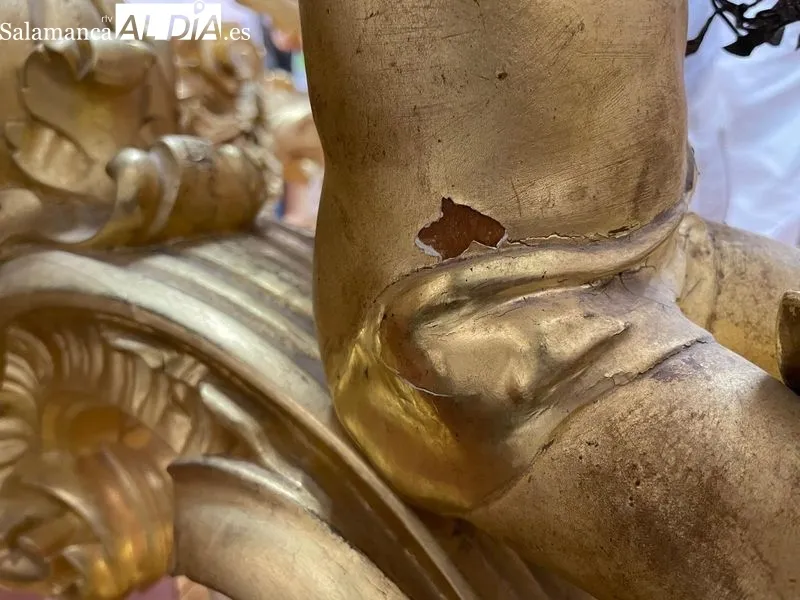 El paso procesional del Santo Brazo de Santa Teresa afronta una urgente restauración integral | Imagen 2