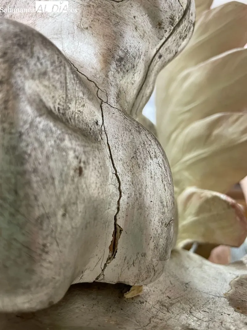 Foto 10 - El paso procesional del Santo Brazo de Santa Teresa afronta una urgente restauraci&oacute;n integral