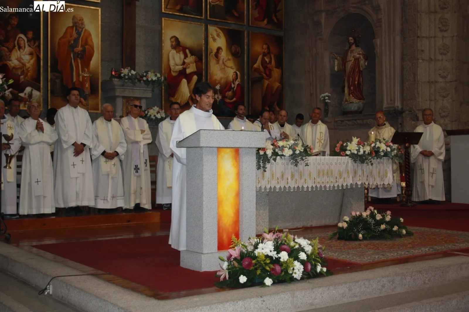 Procesión y misa en honor a Santa María Reina, patrona de Peñaranda