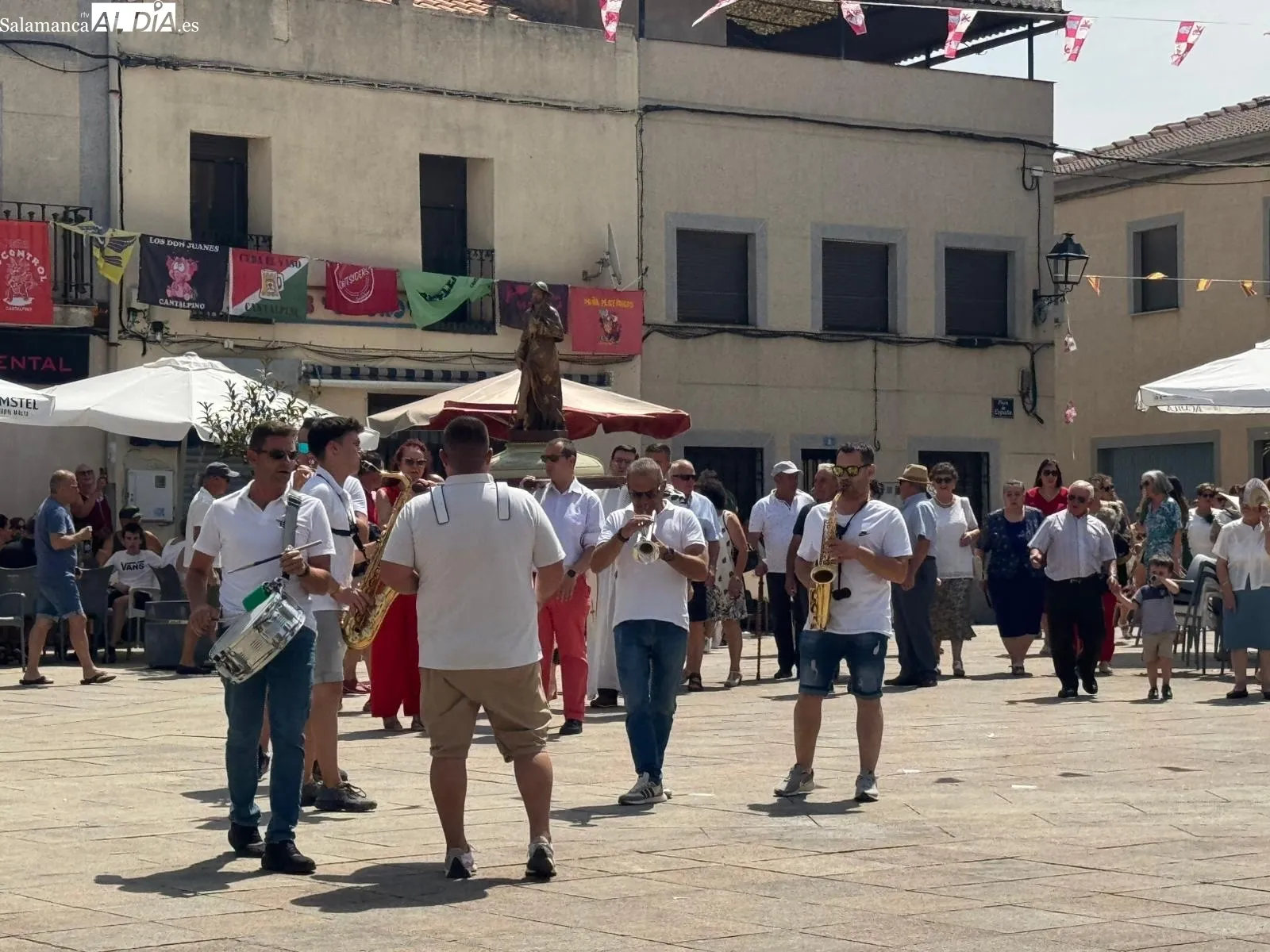 Procesión de San Roque en Cantalpino