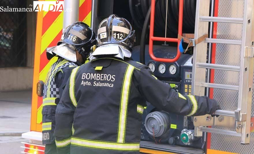 Sucesos Salamanca: Atendida una mujer por humo en Garrido