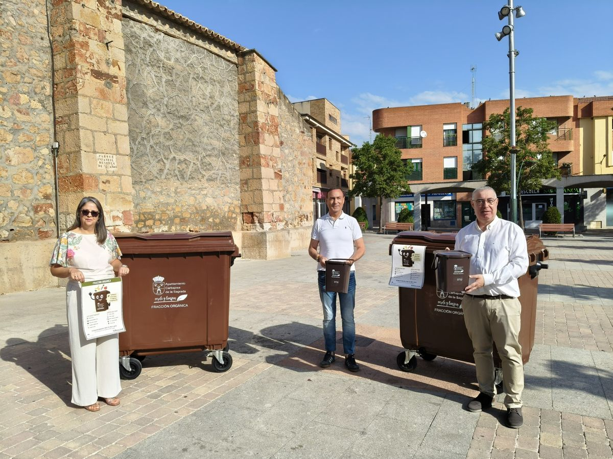 El Ayuntamiento de Carbajosa pone en marcha la recogida de la fracción orgánica