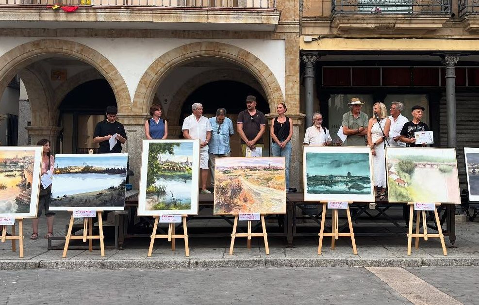 Ganadores del Certamen de Pintura Rápida de Alba de Tormes