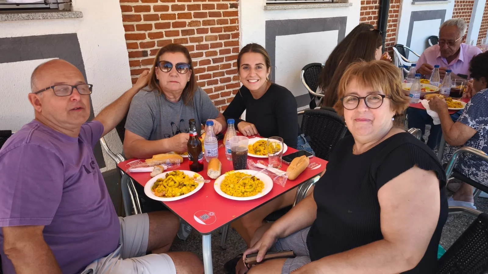 Paellada en Villaflores