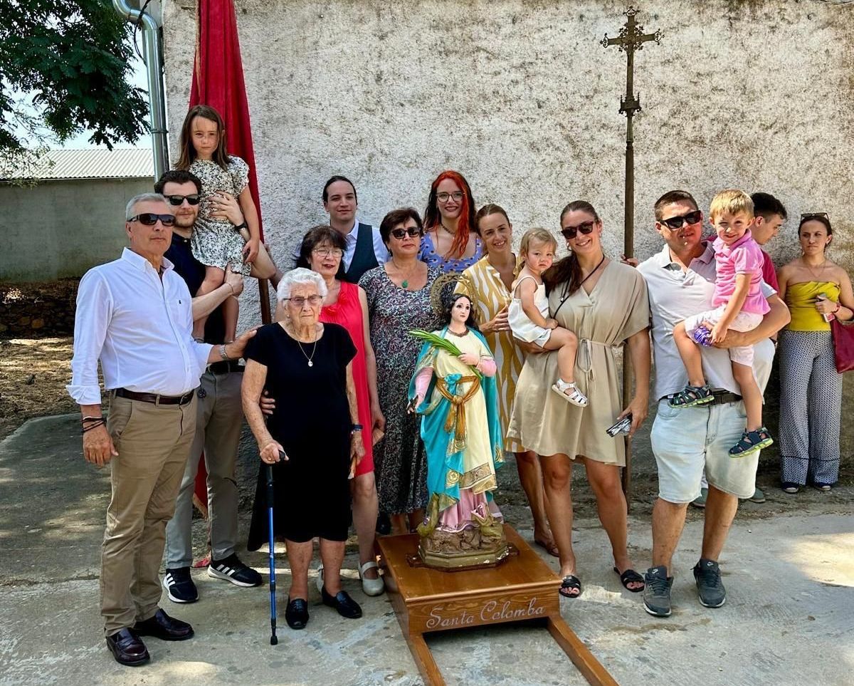 Fiestas de Alberguería de Herguijuela en honor a Santa Columba
