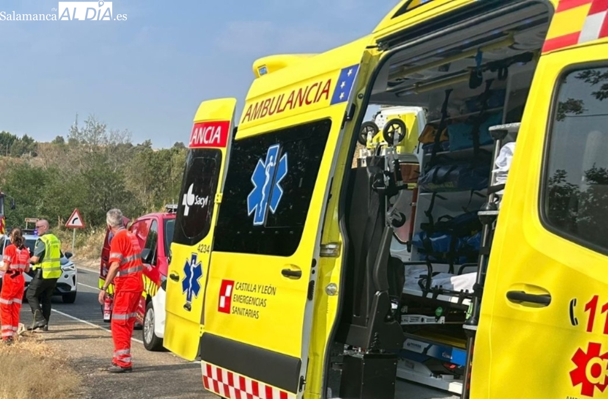 Accidente en Carrascal de Barregas: un herido en choque de coches