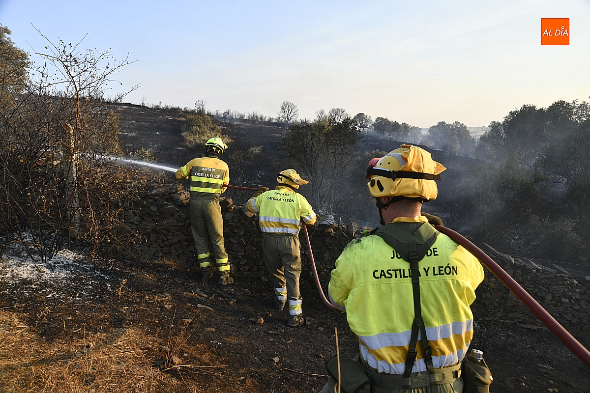 Gallegos sufre un fuego en sus inmediaciones que llegó a tener Índice 2 de Gravedad Potencial