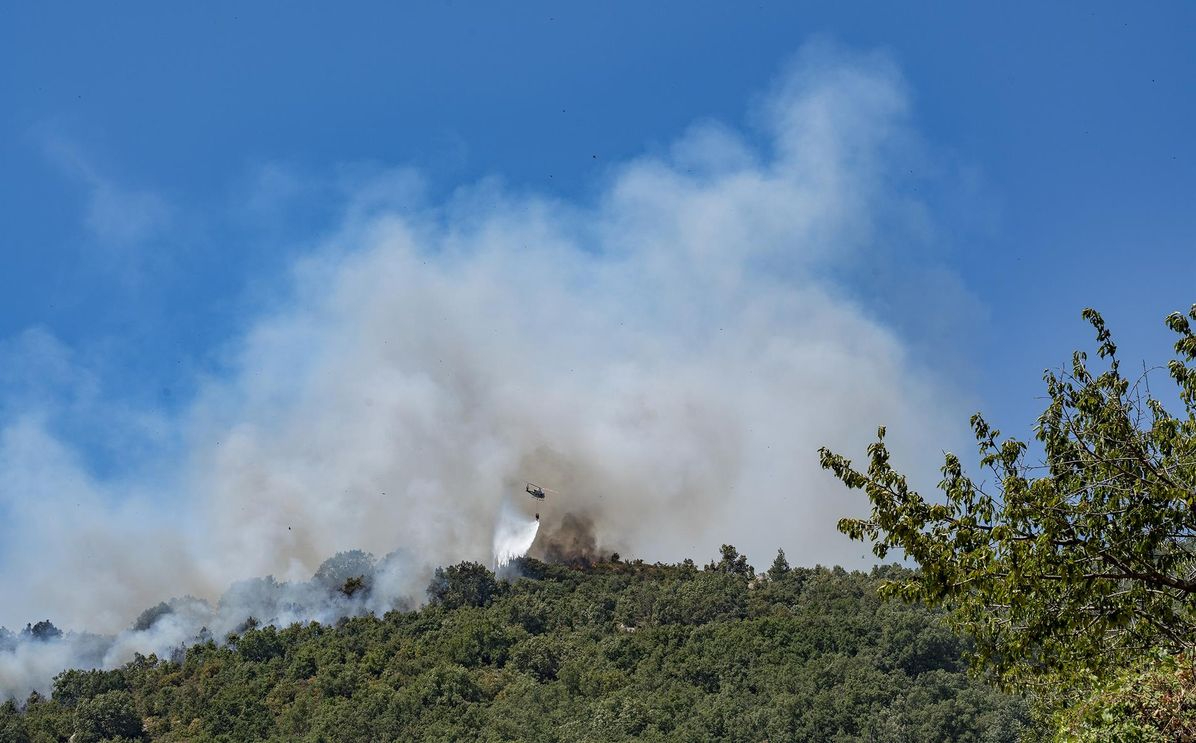 Incendio de Jarilla: el fuego, a 7 km de Salamanca