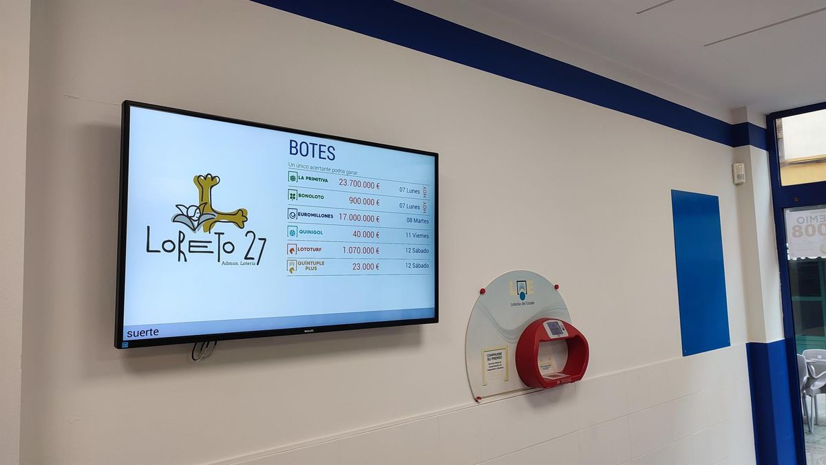 El sorteo de la Lotería Nacional deja parte del primer premio en Santa Marta de Tormes (Salamanca)