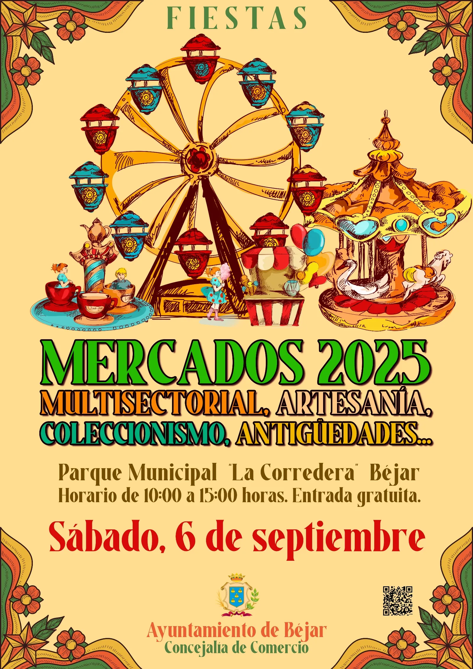 Artesanía y coleccionismo se darán cita en Béjar con un gran mercado de entrada gratuita