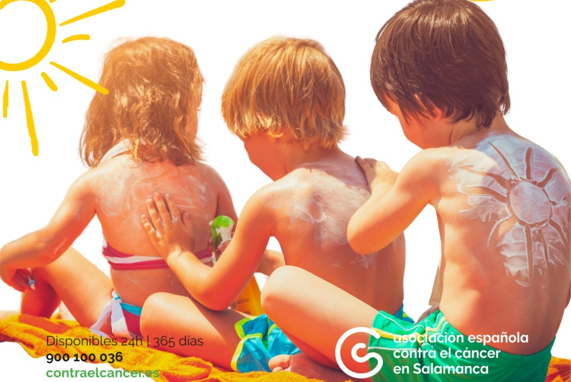 Taller de protección solar para niños en Vitigudino