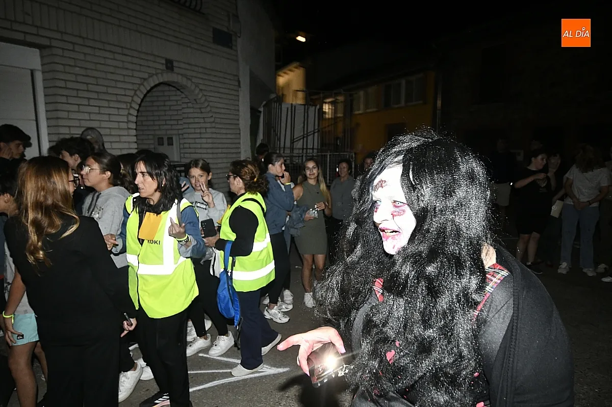Noche del Terror en Morasverdes como preludio de la fiestas de San Bartolomé/ Fotos: Adrián M.Pastor