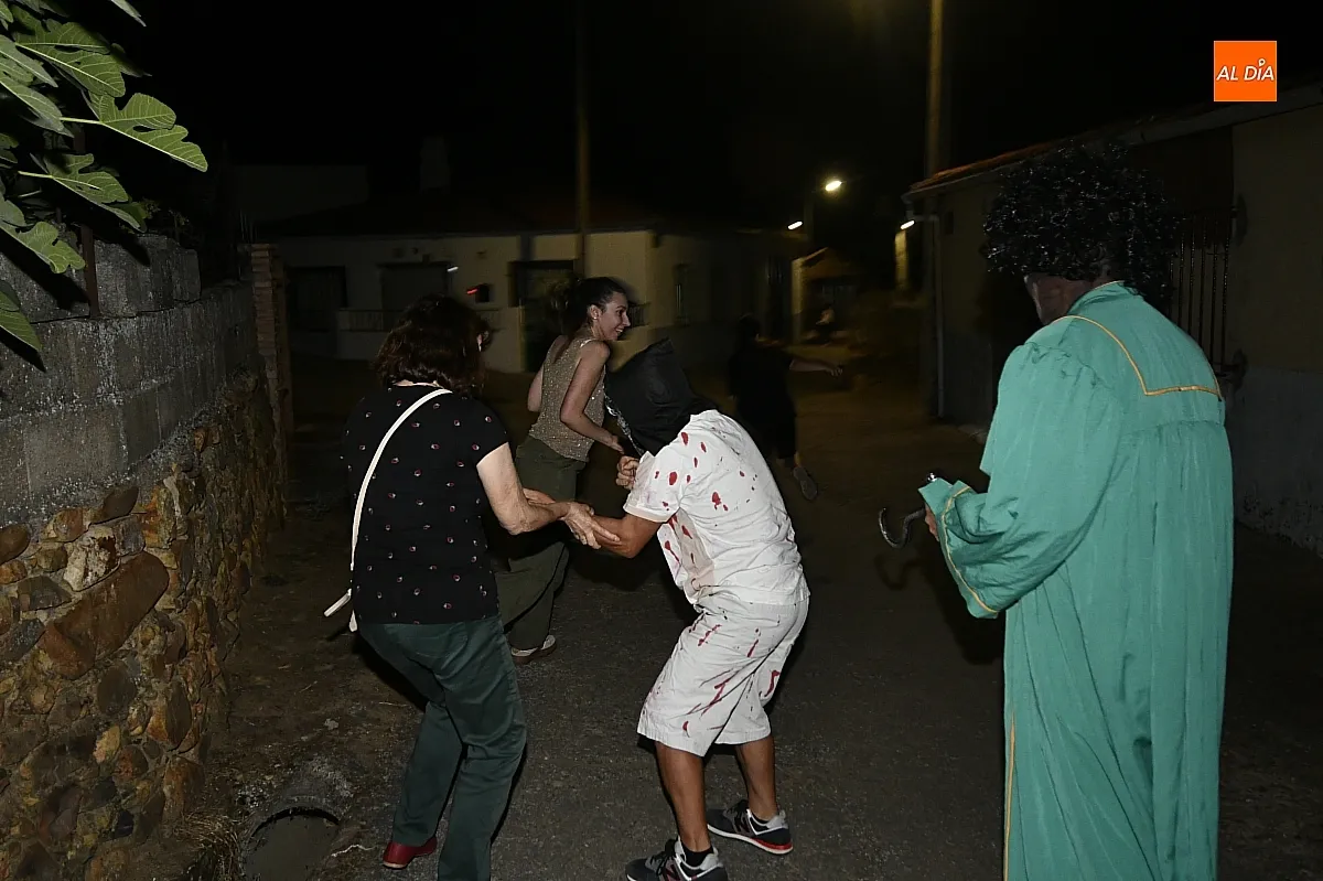 Noche del Terror en Morasverdes como preludio de la fiestas de San Bartolomé/ Fotos: Adrián M.Pastor