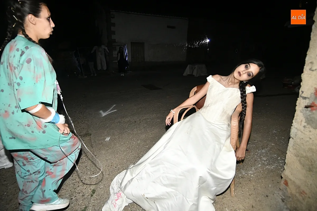 Noche del Terror en Morasverdes como preludio de la fiestas de San Bartolomé/ Fotos: Adrián M.Pastor