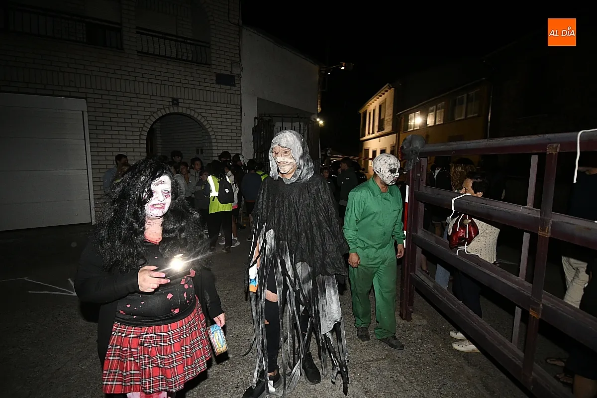 Noche del Terror en Morasverdes como preludio de la fiestas de San Bartolomé/ Fotos: Adrián M.Pastor
