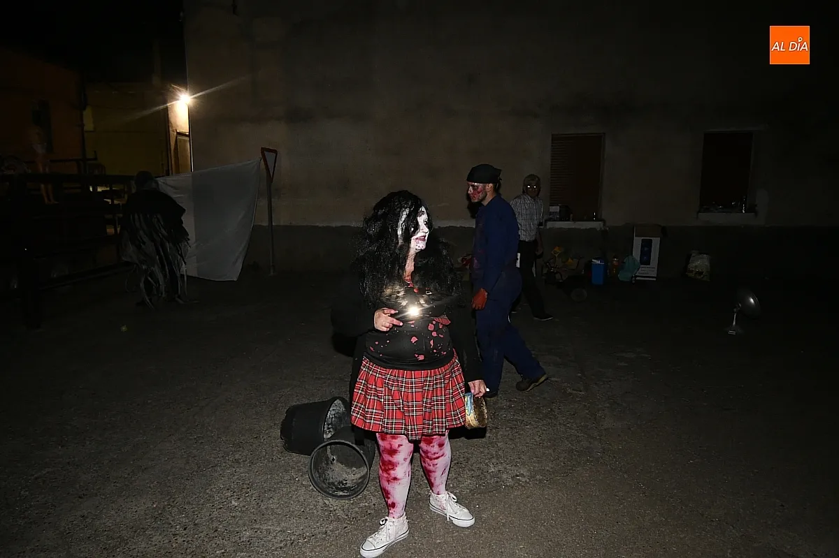 Noche del Terror en Morasverdes como preludio de la fiestas de San Bartolomé/ Fotos: Adrián M.Pastor