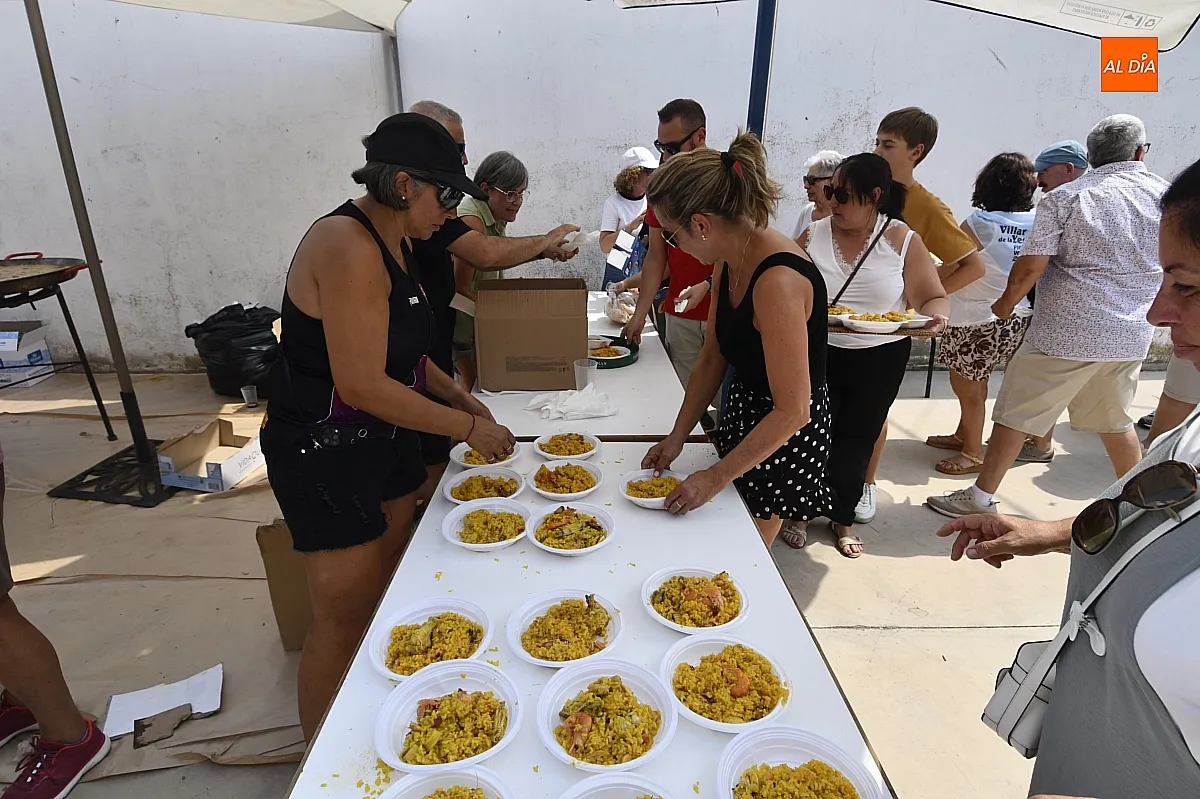 Paella popular en Villar de la Yegua / Fotos: Adrián M.Pastor