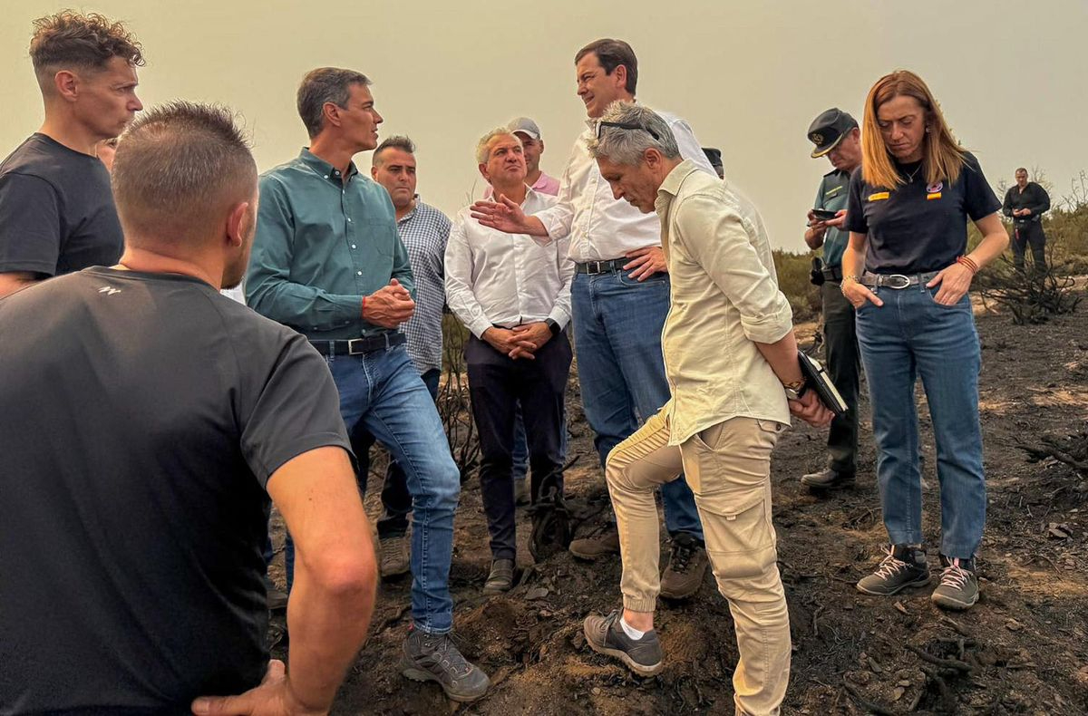 Pedro Sánchez visita hoy los incendios de Zamora y Cáceres - SALAMANCArtv  AL DÍA - Noticias de Salamanca