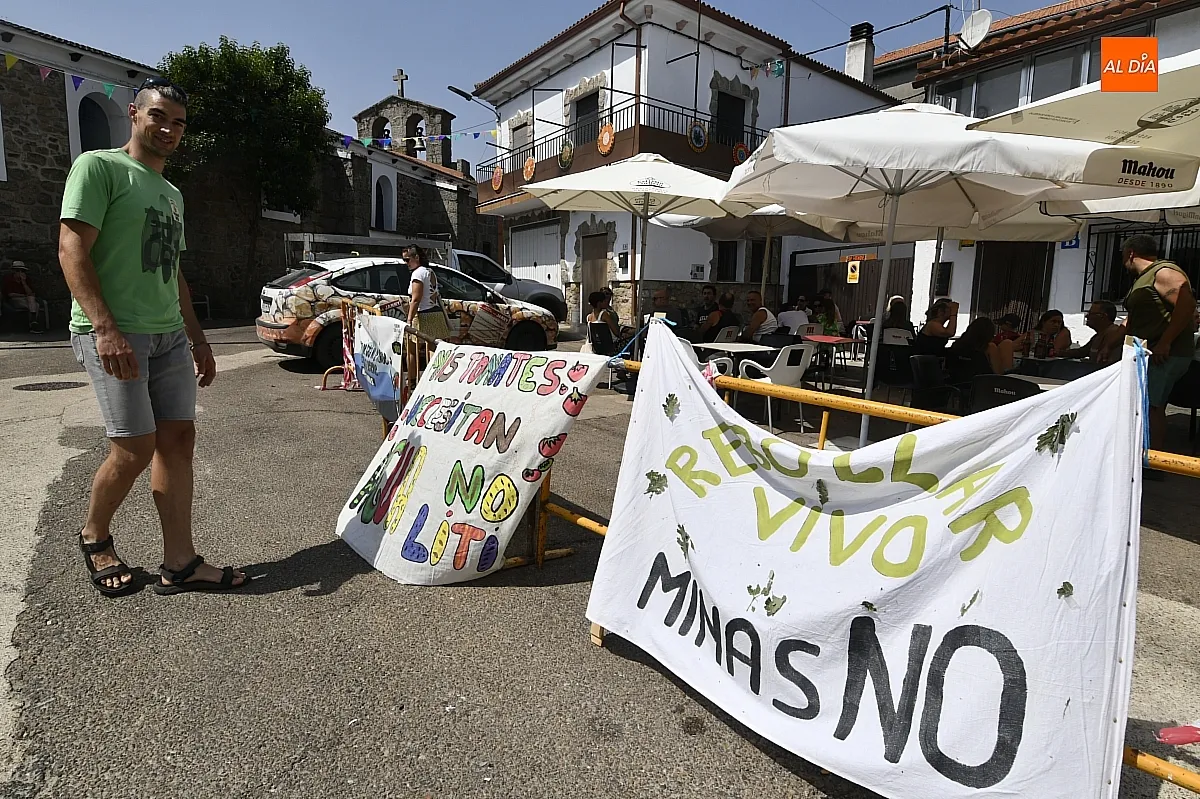 Rebollar Vivo  en El Payo contra la amenaza de proyectos mineros en la zona/ Fotos: Adrián M.Pastor