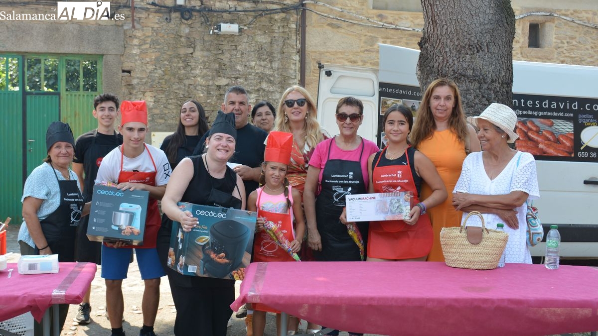 El concurso Lumbrachef pone el colofón al Día de los Mayores en Lumbrales