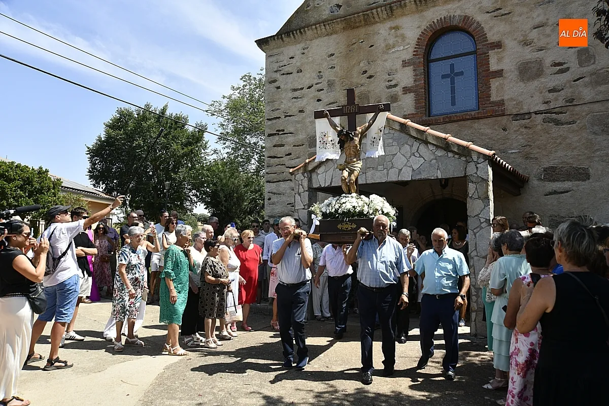 Procesión Cristo del Buen Suceso en Agallas/ Fotos: Adrián M.Pastor