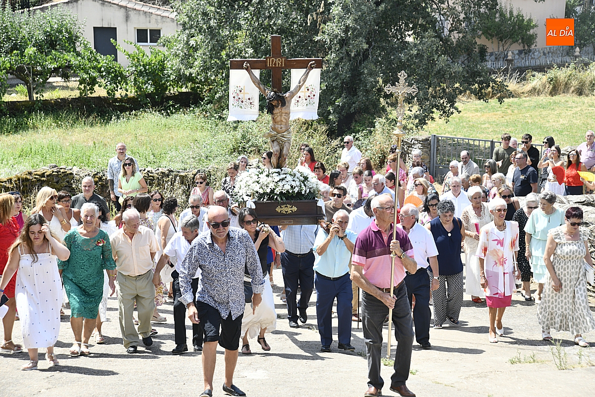  Procesión Agallas  día grande de  fiestas en honor al Cristo del Buen Suceso 