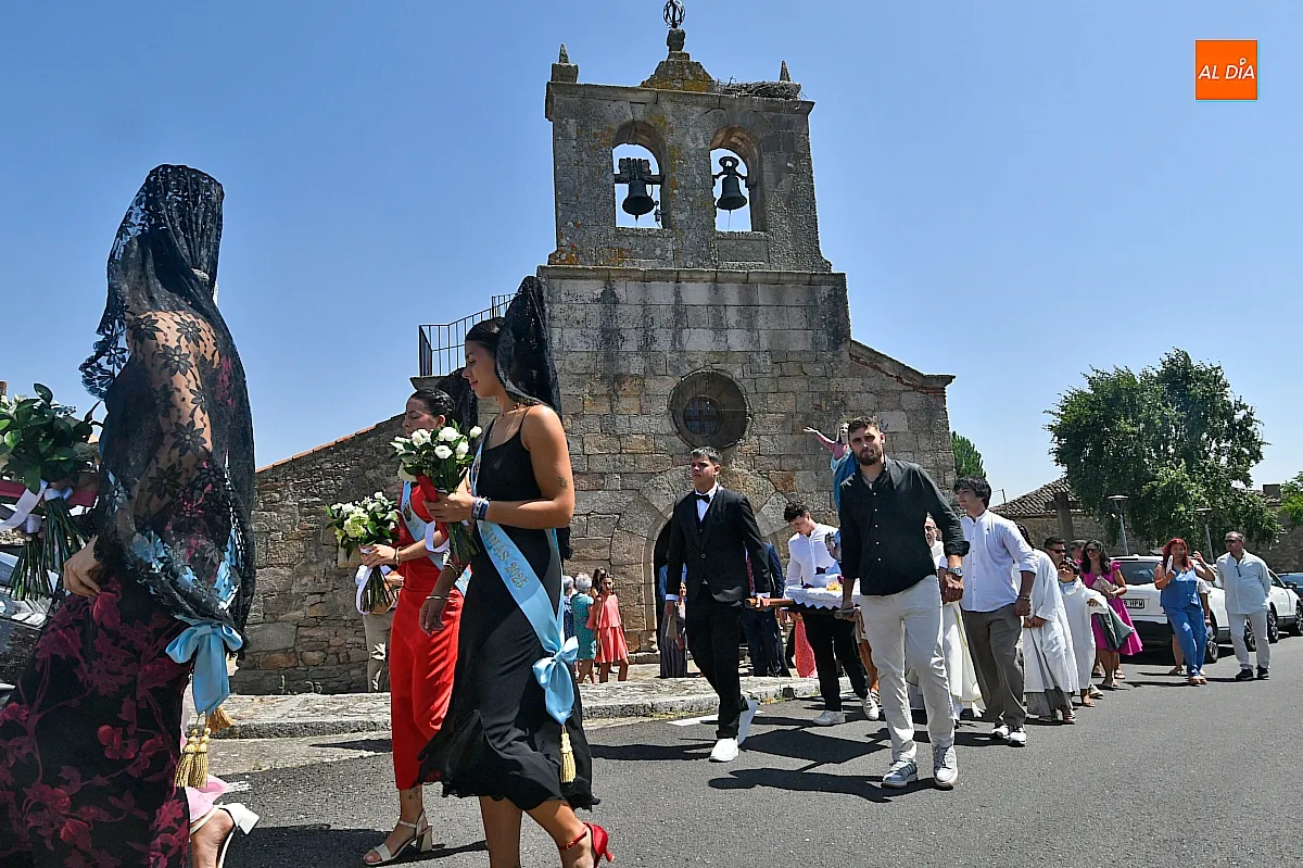 Actos solemnes en el día de La Asunción en Fuentes de Oñoro/ Fotos: Adrián M.Pastor