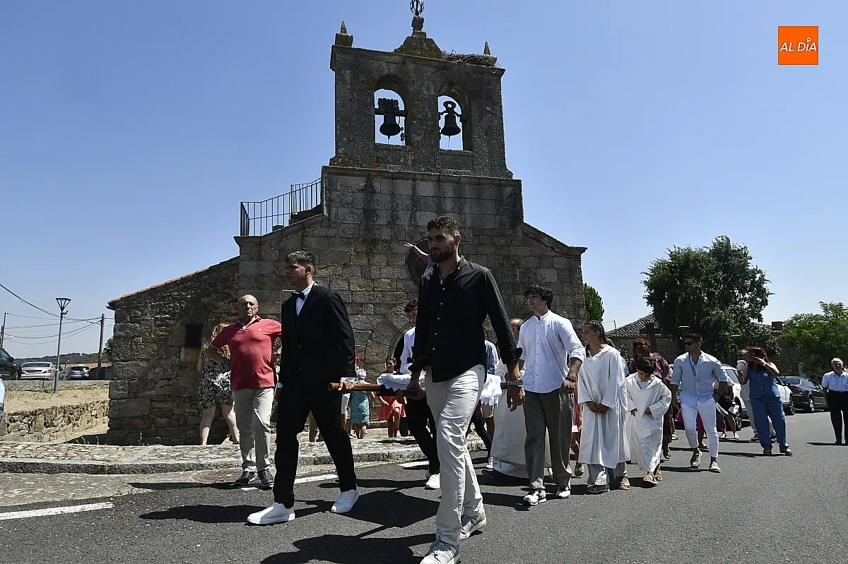 Actos solemnes en el día de La Asunción en Fuentes de Oñoro/ Fotos: Adrián M.Pastor