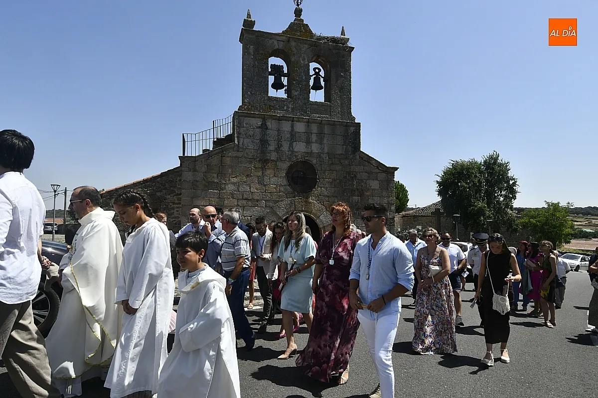 Actos solemnes en el día de La Asunción en Fuentes de Oñoro/ Fotos: Adrián M.Pastor