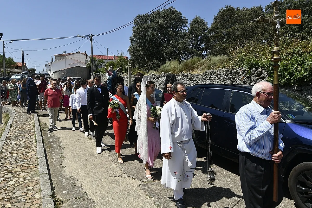 Actos solemnes en el día de La Asunción en Fuentes de Oñoro/ Fotos: Adrián M.Pastor