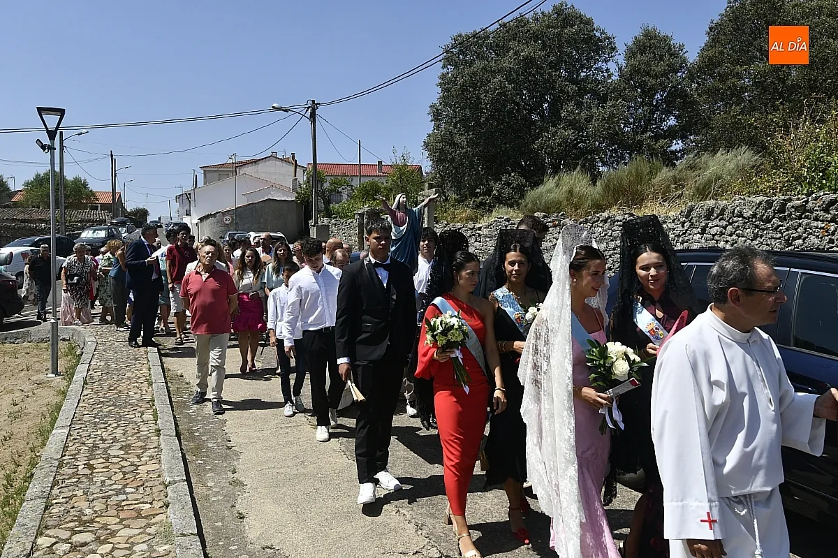 Actos solemnes en el día de La Asunción en Fuentes de Oñoro/ Fotos: Adrián M.Pastor