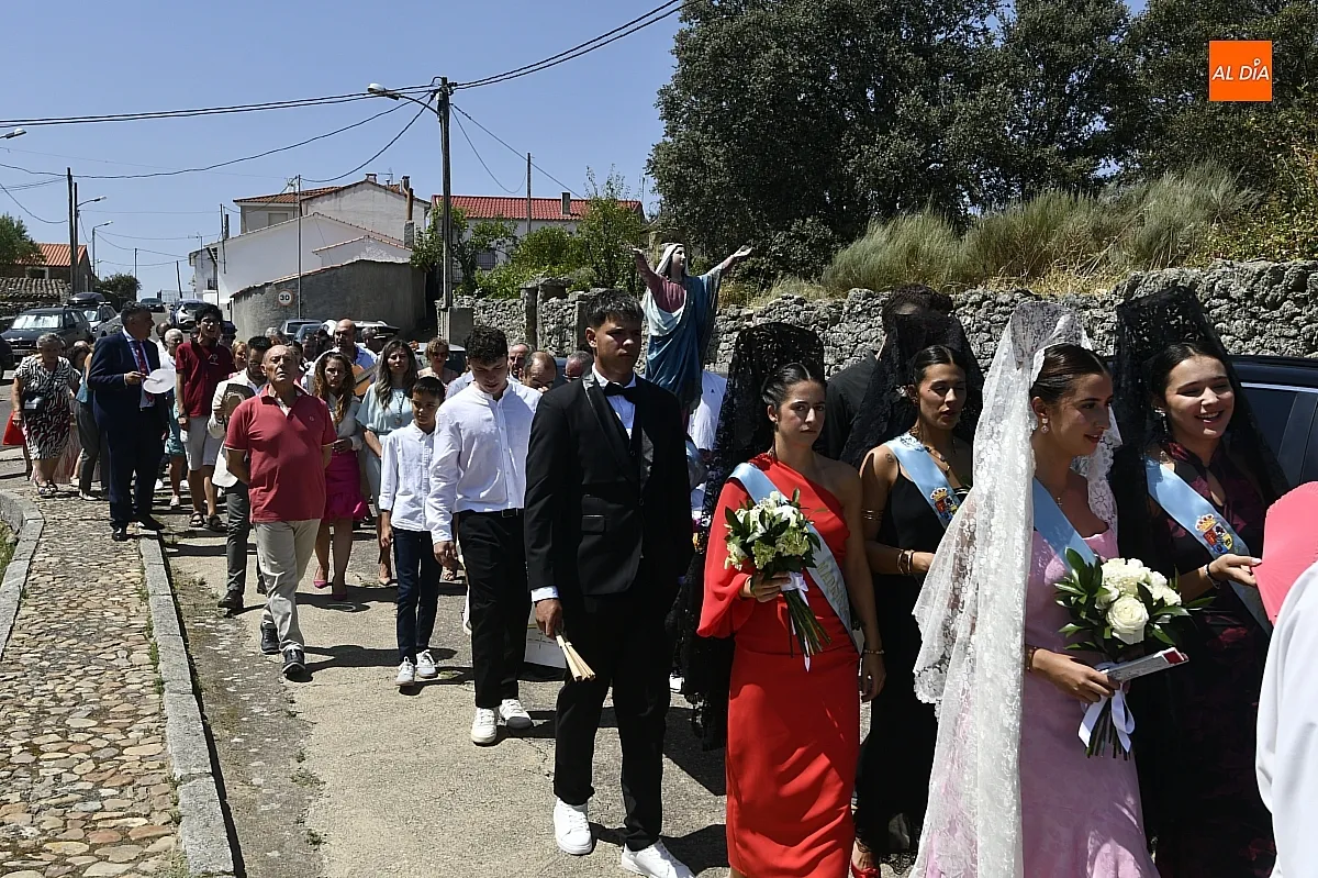 Actos solemnes en el día de La Asunción en Fuentes de Oñoro/ Fotos: Adrián M.Pastor