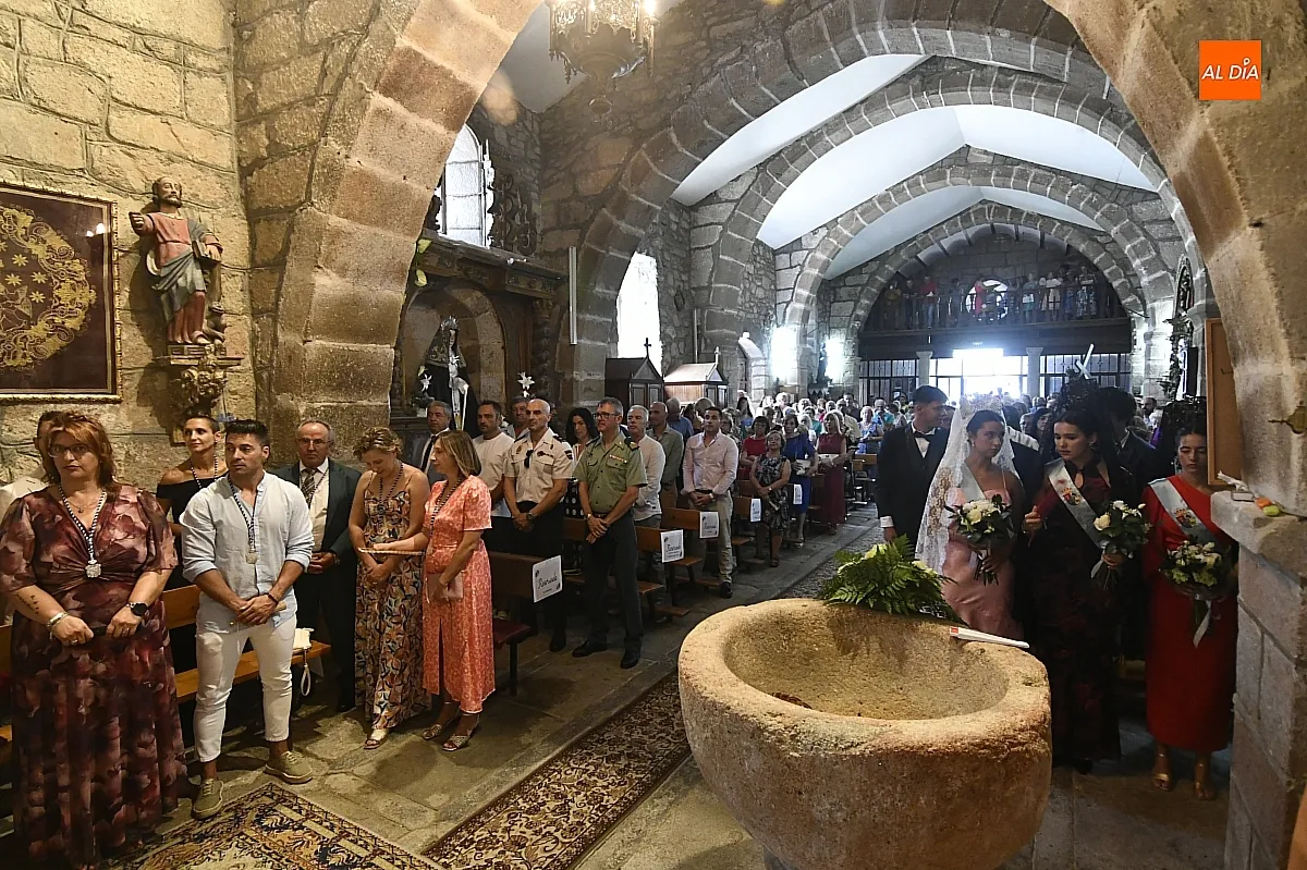 Actos solemnes en el día de La Asunción en Fuentes de Oñoro/ Fotos: Adrián M.Pastor