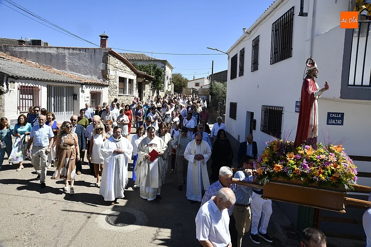 Porcesión San Agustín en Villar de Ciervo / Fotos: Adrián M.Pastor
