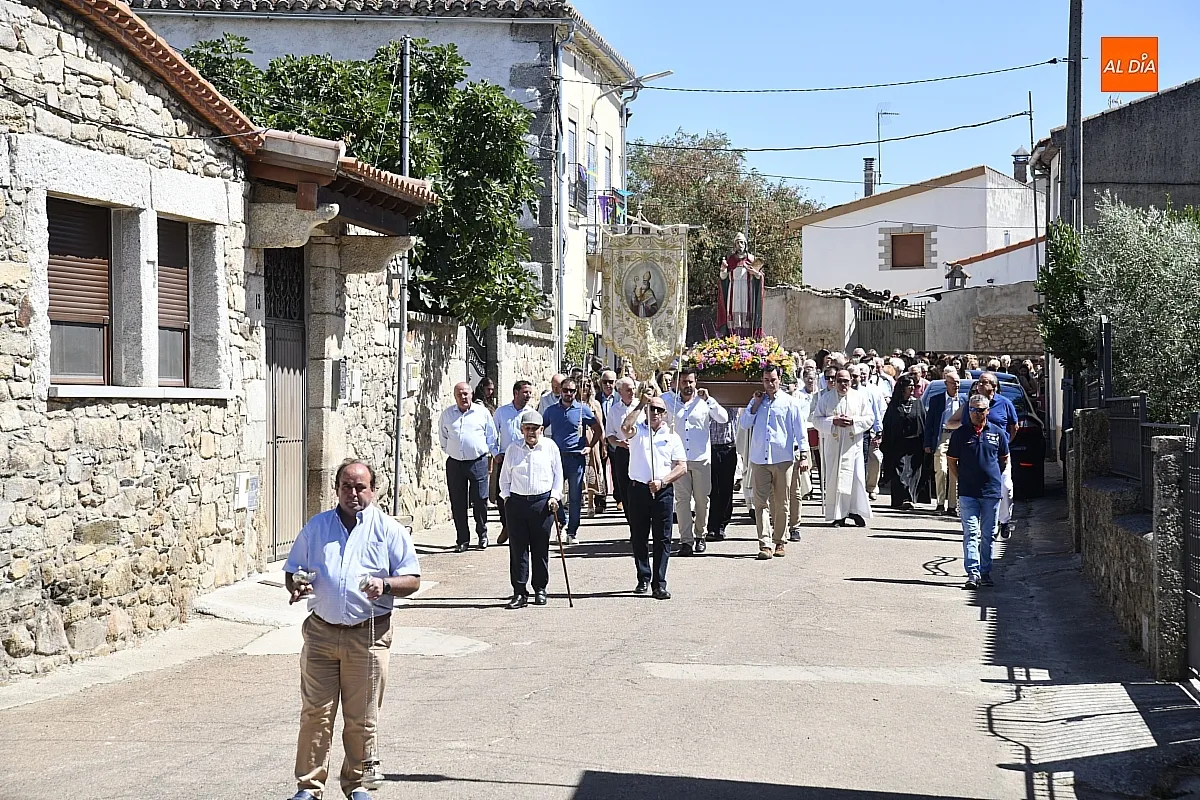 Porcesión San Agustín en Villar de Ciervo / Fotos: Adrián M.Pastor