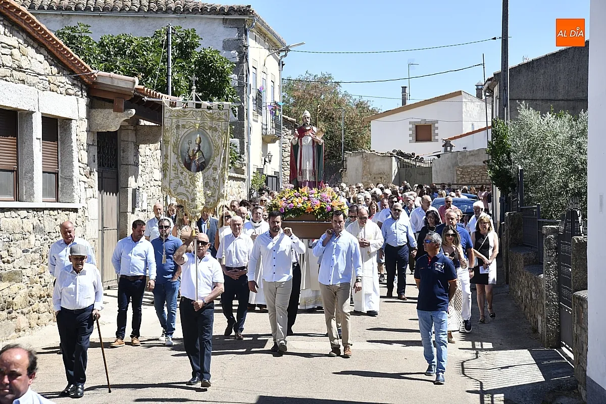 Porcesión San Agustín en Villar de Ciervo / Fotos: Adrián M.Pastor
