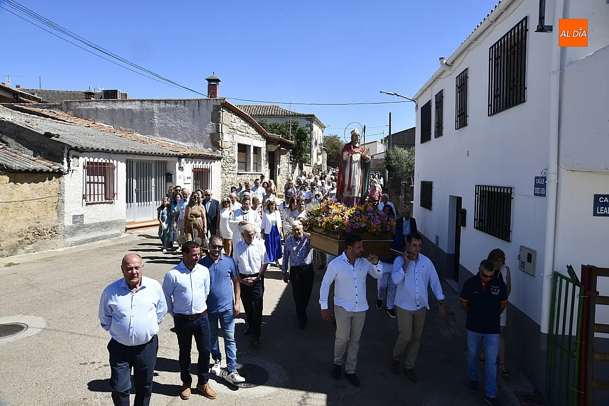 Porcesión San Agustín en Villar de Ciervo / Fotos: Adrián M.Pastor