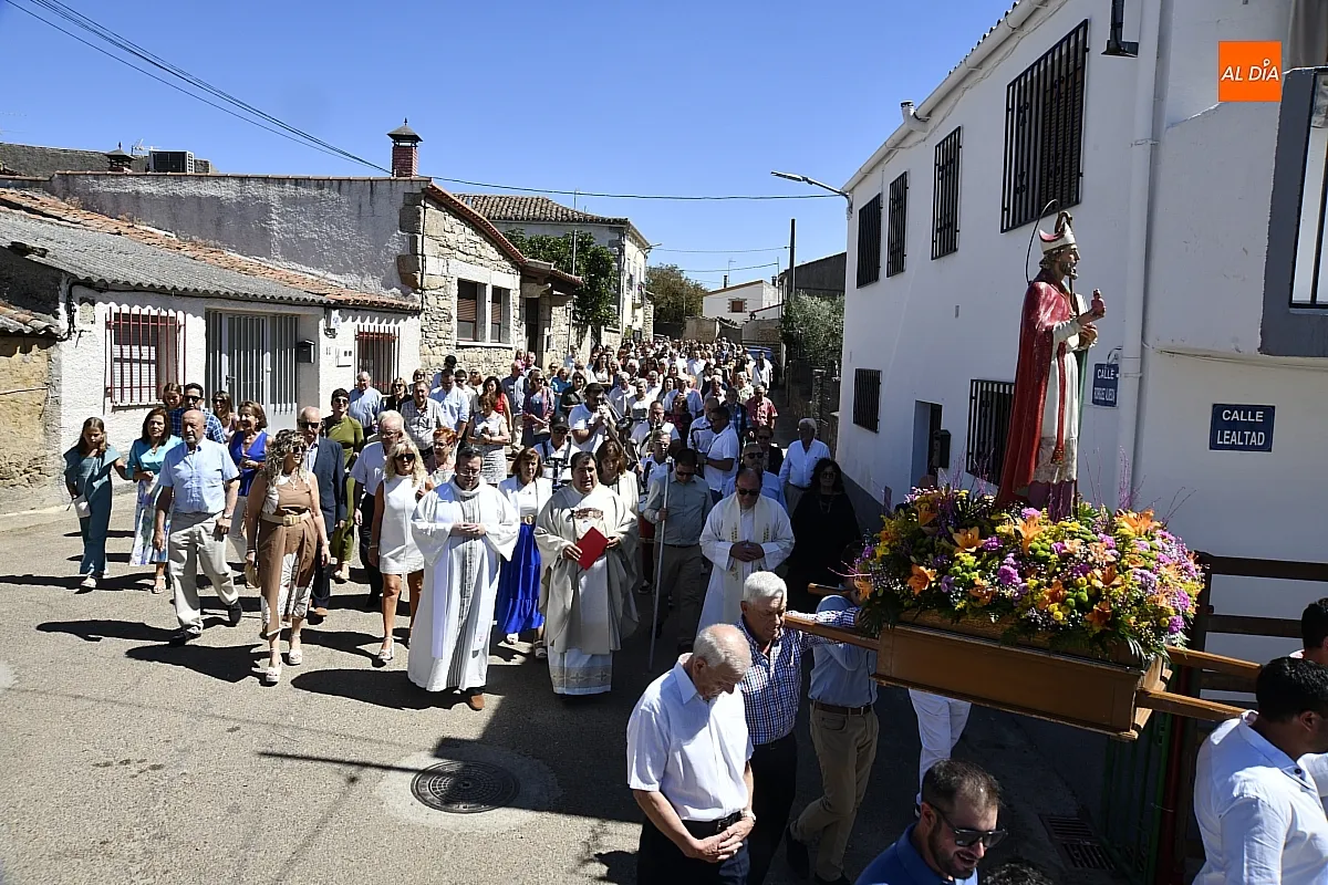 Porcesión San Agustín en Villar de Ciervo / Fotos: Adrián M.Pastor