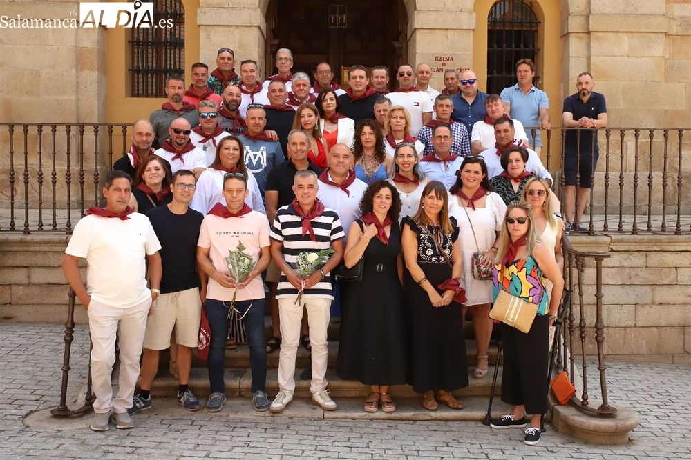 Los Quintos del 75 de Alba de Tormes celebran sus 50 años