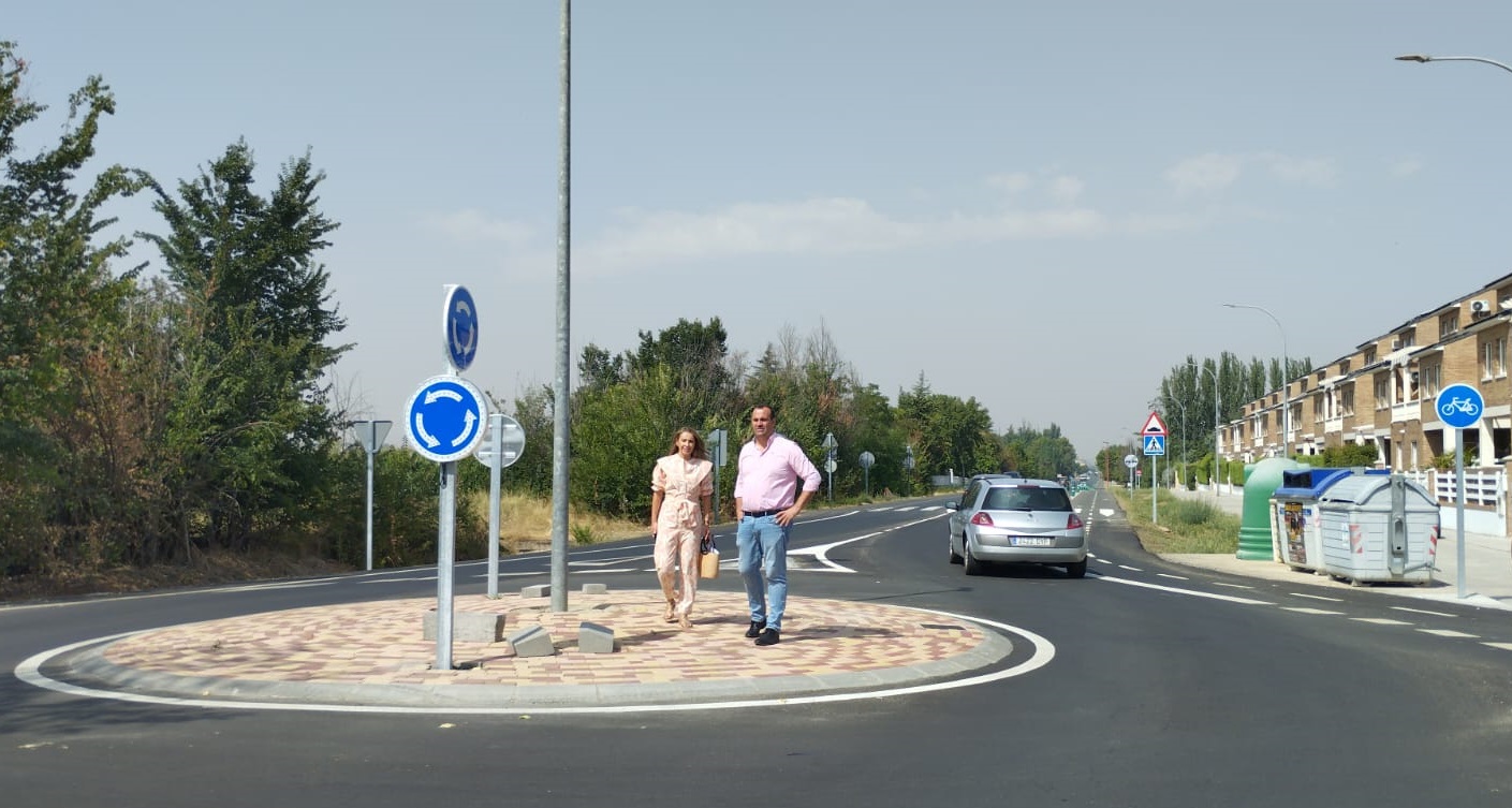 Nueva rotonda en Santa Marta: más seguridad en Almendares, Olivos y Sauces