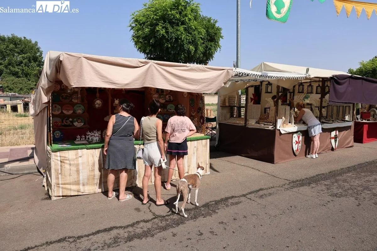 Carbajosa viaja a la Edad Media este fin de semana con su mercado de oficios antiguos | FOTOS: David Sañudo 