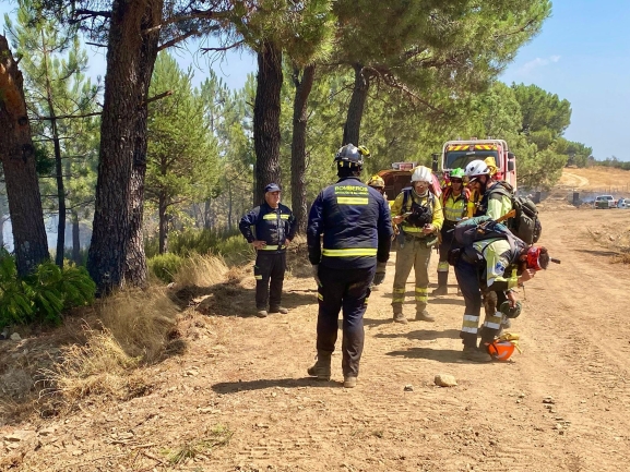 Bomberos de la Diputación de Salamanca: 67 intervenciones contra incendios